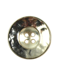 Rohr mit 2 Knöpfen 4 Löcher - 22 mm