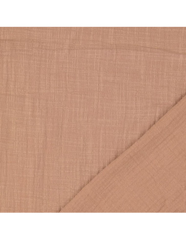 Vintage Baumwoll-Musselin - Beige