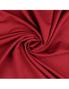 Weicher Gabardine-Stoff - Bordeaux