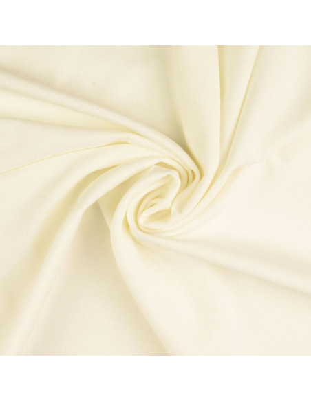 Weicher Gabardine-Stoff - Ecru