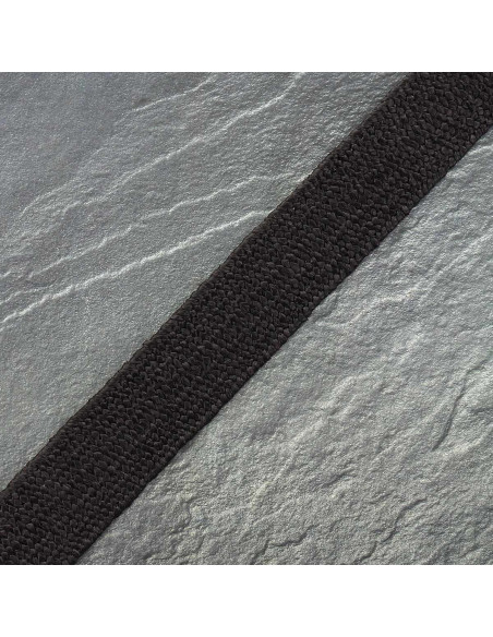 Elastisches Raffia - Schwarz