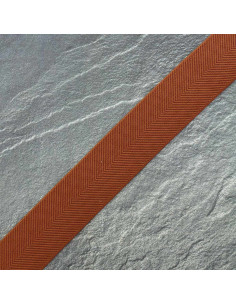 Chevron elastisch - Braun