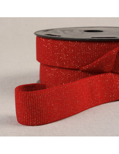 Glitzernder Boxershorts - Rot und Gold