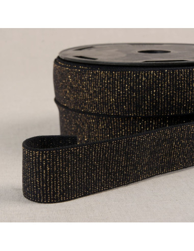 Glitzernder Boxershorts - Schwarz und Gold