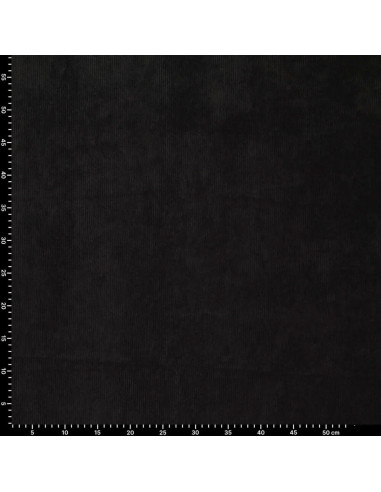 Kordstoff - Schwarz