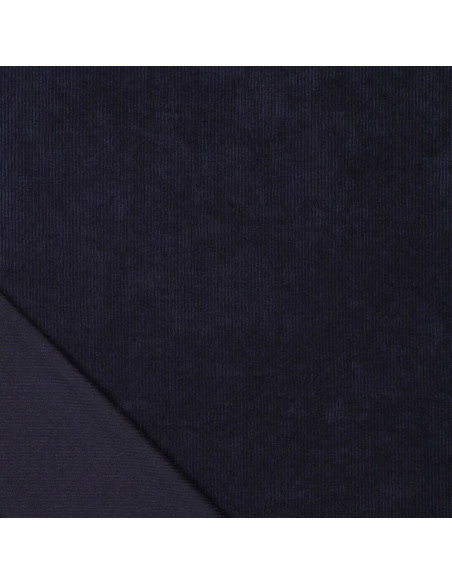 Kordstoff - Marineblau