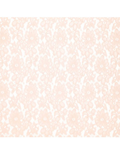 Stretch-Guipure-Stoff Bloom - Hellrosa 2