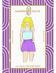 Shorts-Schnittmuster Grand Bain - Maison Fauve 2