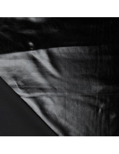 Stretch-Lamé-Stoff - Schwarz 2