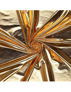Stretch-Lamé-Stoff - Gold