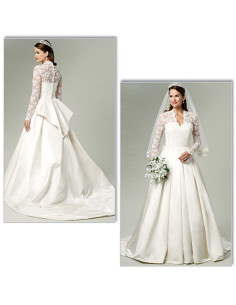 Hochzeitskleid-Schnittmuster - Butterick 5731