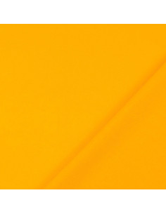Unifarbener Cretonne-Baumwollstoff - Safrangelb 2
