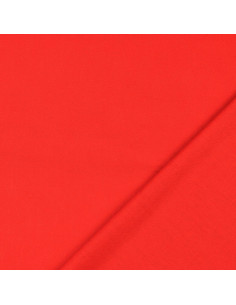 Einfarbiger Cretonne-Baumwollstoff - Rot 2