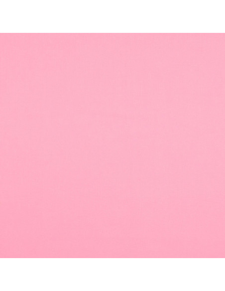 Einfarbiger Cretonne-Baumwollstoff - Rosa