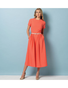 Kleid- und Overall-Schnittmuster - Vogue 9075