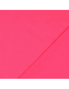 Unifarbener Cretonne-Baumwollstoff - Fuchsia 2