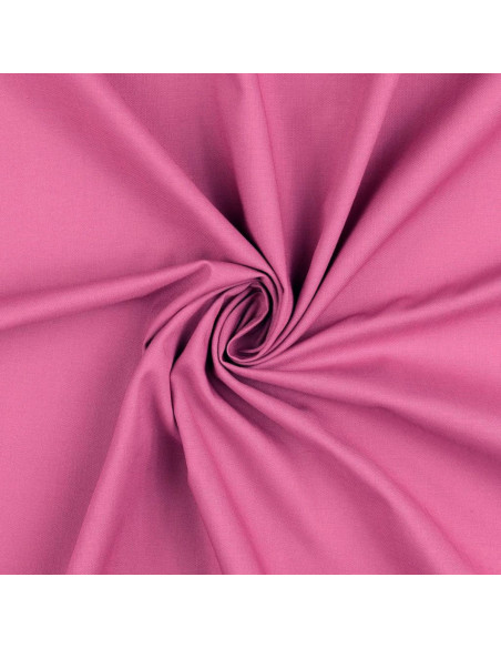 Einfarbiger Cretonne-Baumwollstoff - Mauve