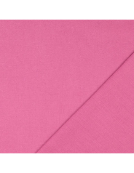 Einfarbiger Cretonne-Baumwollstoff - Mauve