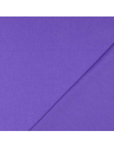 Unifarbener Cretonne-Baumwollstoff - Amethystviolett 2