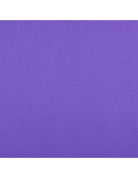Unifarbener Cretonne-Baumwollstoff - Amethystviolett