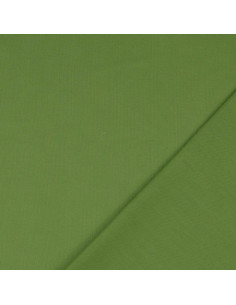 Unifarbener Cretonne-Baumwollstoff - Olivgrün 2