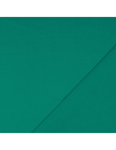 Unifarbener Cretonne-Baumwollstoff - Jadegrün
