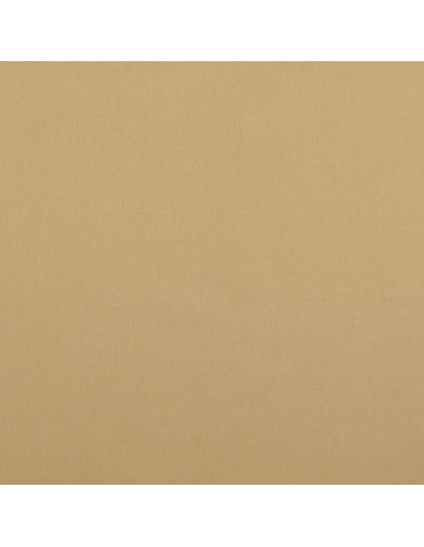 Einfarbiger Cretonne-Baumwollstoff - Sepia