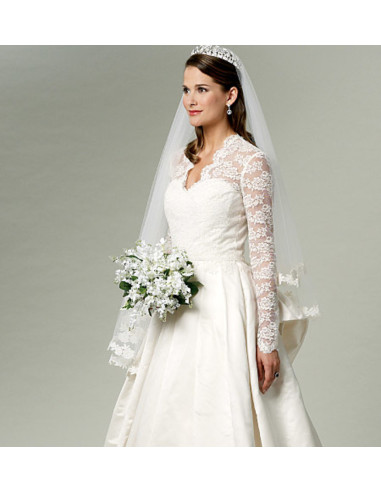 Hochzeitskleid-Schnittmuster - Butterick 5731