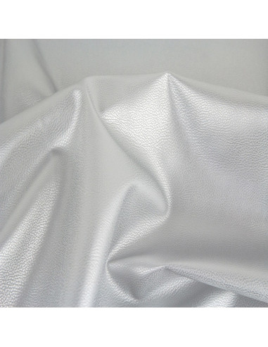 Metallisch aussehende Stoffe - Silber