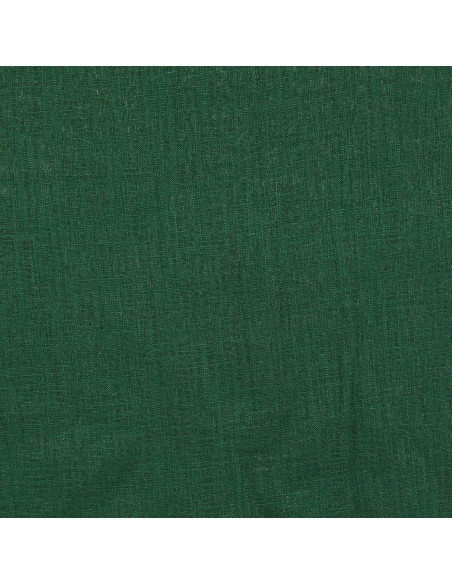 Leinen-Viskose-Stoff - Tannengrün