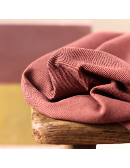 Schwerer Gabardine-Twill-Stoff Siena - La Maison Naïve