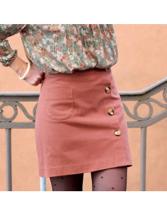 Schwerer Gabardine-Twill-Stoff Siena - La Maison Naïve 2
