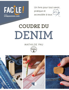 Buch über das Nähen von Denim