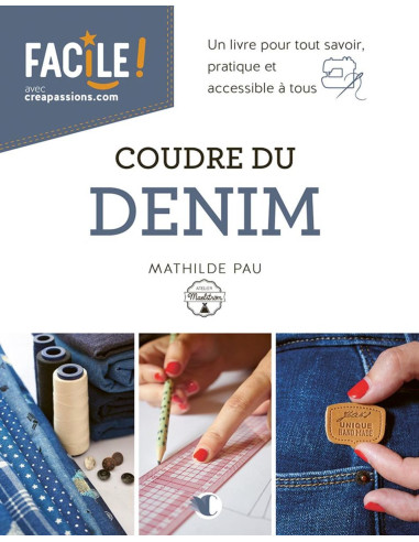 Buch über das Nähen von Denim