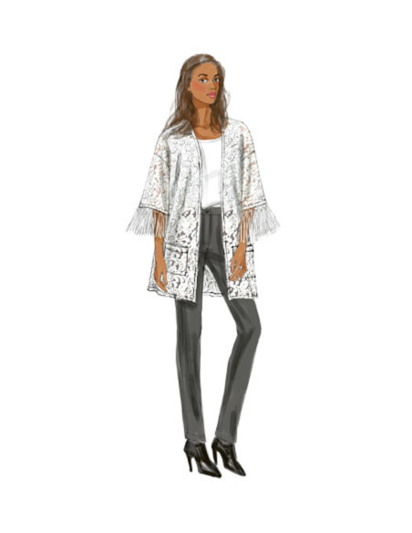 Kimono-Schnittmuster - Butterick 6176