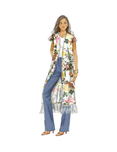 Kimono-Schnittmuster - Butterick 6176