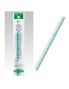 Feines und flexibles japanisches Lineal 15 cm Clover