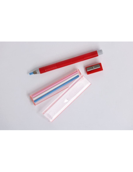 Kreidestift mit Minen, Kreiden und Anspitzer von Clover