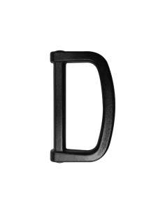 Kunststoff-D-Ring 25 mm - Schwarz