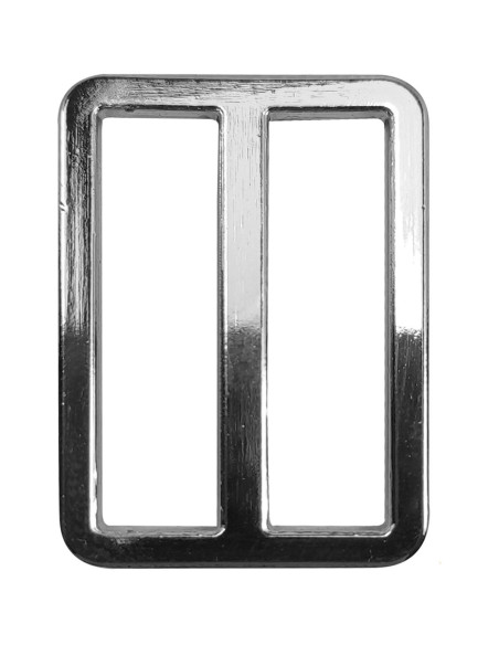 Premium-Metallschlaufe - Silber 32 mm