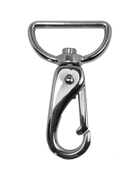 Premium Metallkarabiner - Silber 65 x 32 mm