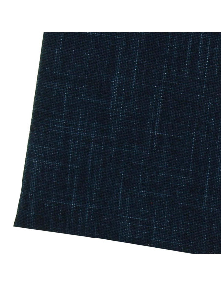 Sashiko-Stoffstück 50 cm x 55 cm - Marineblau