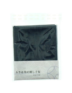 Sashiko-Stoffstück 50 cm x 55 cm - Marineblau 2