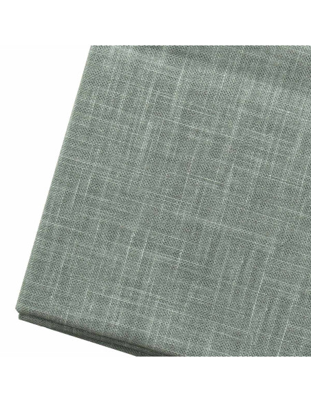 Sashiko-Stoffstück 50 cm x 55 cm - Grau