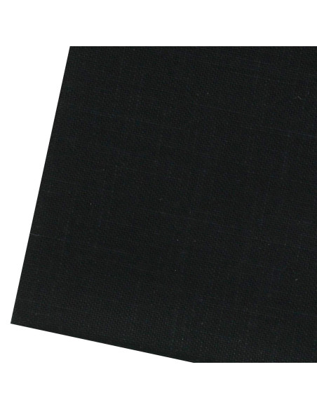 Sashiko-Stoffstück 50 cm x 55 cm - Schwarz