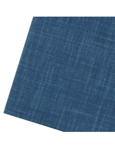 Sashiko-Stoffstück 50 cm x 55 cm - Königsblau