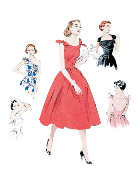 Kleidmuster Jahr 1953 - Butterick 5708