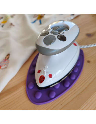 Mini-Silikon-Bügeleisenablage Rascol - Violett