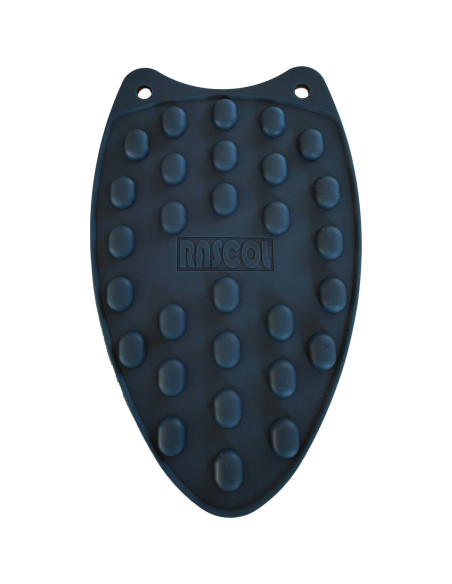 Mini-Silikon-Bügeleisenablage Rascol - Blau-Grau