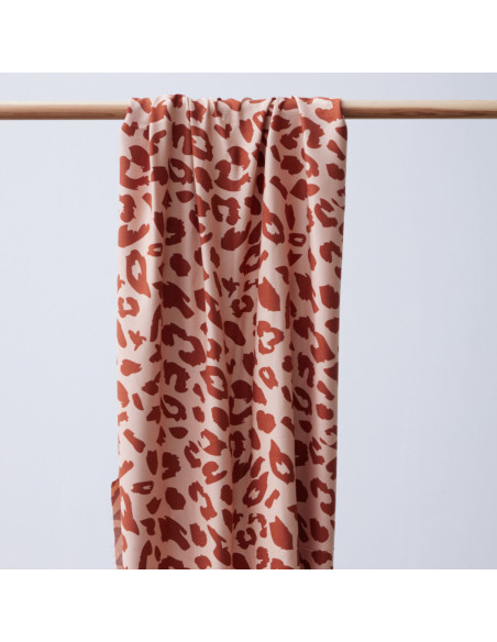 Viscose-Twill-Stoff - Urban Leo Rose